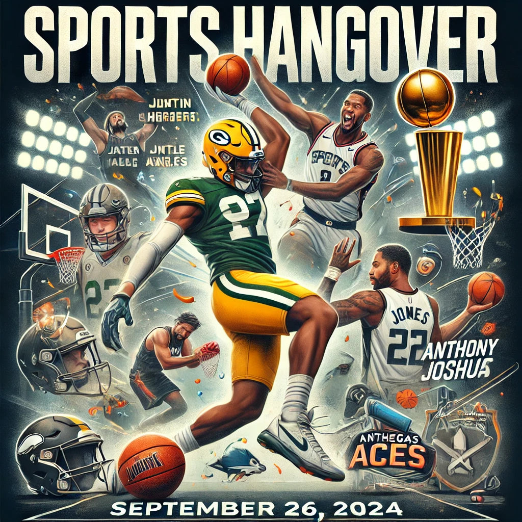 TSH Daily: Justin Herbert's Injury, Aaron Jones’ Lambeau Return, & Las Vegas Aces’ WNBA Dominance