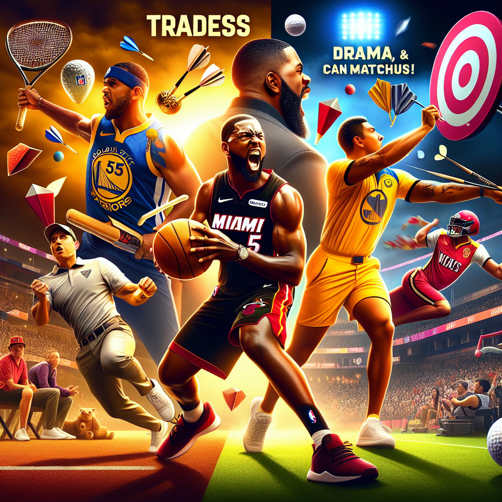 Big Moves and Epic Matches: NBA Trades, Golf Showdowns, and Darts Drama Unleashed!