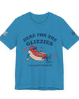 Here for the Glizzies Tee - Fun Sports Themed Unisex Jersey Short Sleeve Shirt