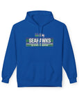 Seahawks Vintage Stripe Hoodie – The Seahawk Hangover Graphic