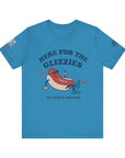 Here for the Glizzies Tee - Fun Sports Themed Unisex Jersey Short Sleeve Shirt