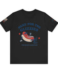 Here for the Glizzies Tee - Fun Sports Themed Unisex Jersey Short Sleeve Shirt