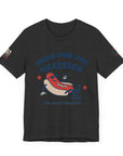 Here for the Glizzies Tee - Fun Sports Themed Unisex Jersey Short Sleeve Shirt