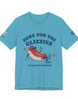 Here for the Glizzies Tee - Fun Sports Themed Unisex Jersey Short Sleeve Shirt