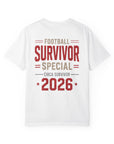 Football Survivor Special 2026' Vintage Game Day Tee