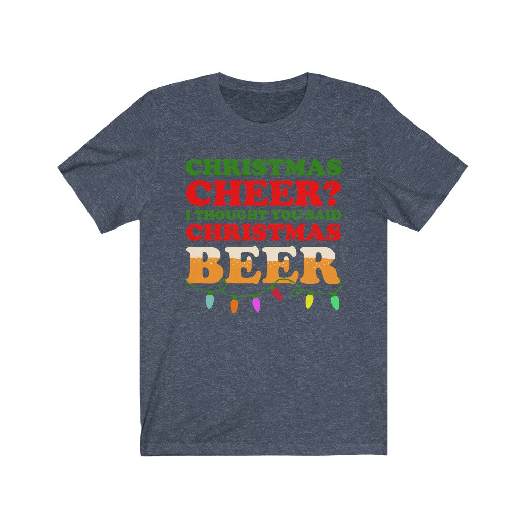 Christmas Beer Short Sleeve Tee