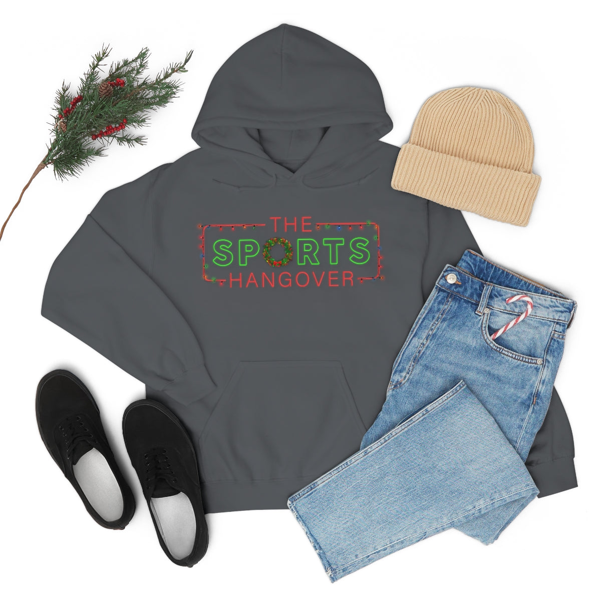 Holiday Hangover Hooded Sweatshirt