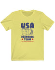 U.S.A Drinking Team Jersey Short Sleeve Tee