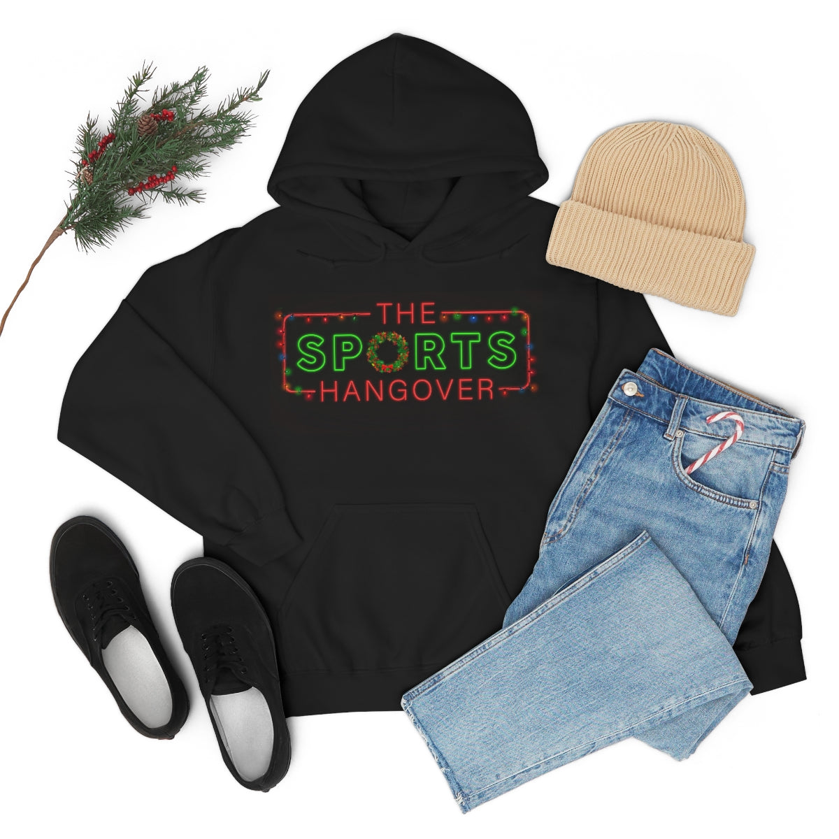 Holiday Hangover Hooded Sweatshirt
