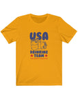 U.S.A Drinking Team Jersey Short Sleeve Tee