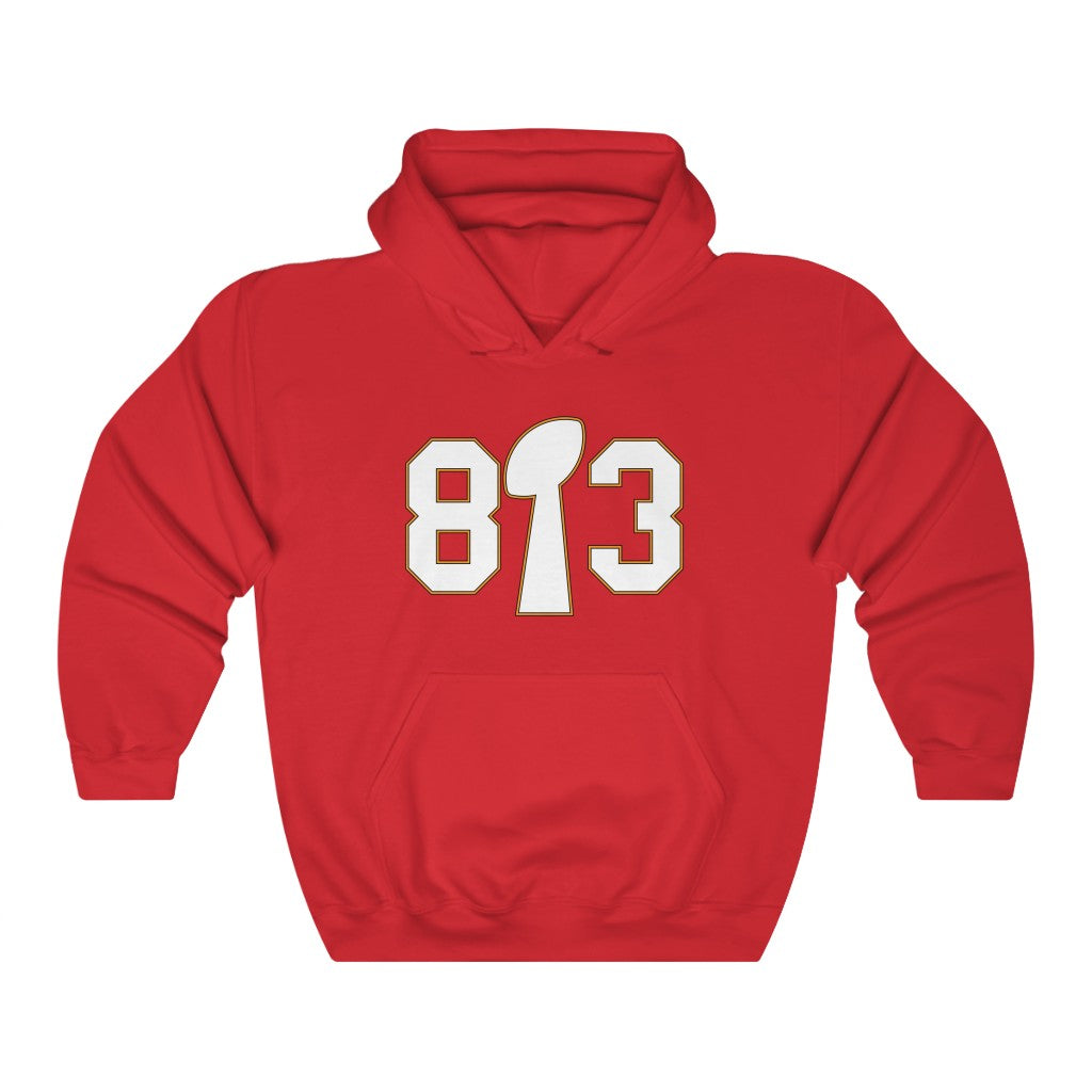 813 Bay Area Unisex Heavy Blend™ Hooded Sweatshirt