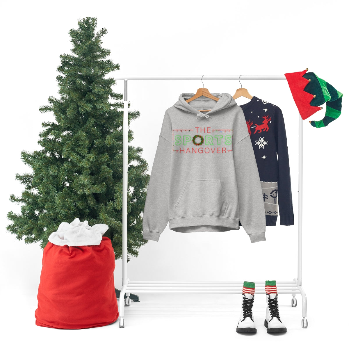 Holiday Hangover Hooded Sweatshirt