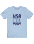 U.S.A Drinking Team Jersey Short Sleeve Tee