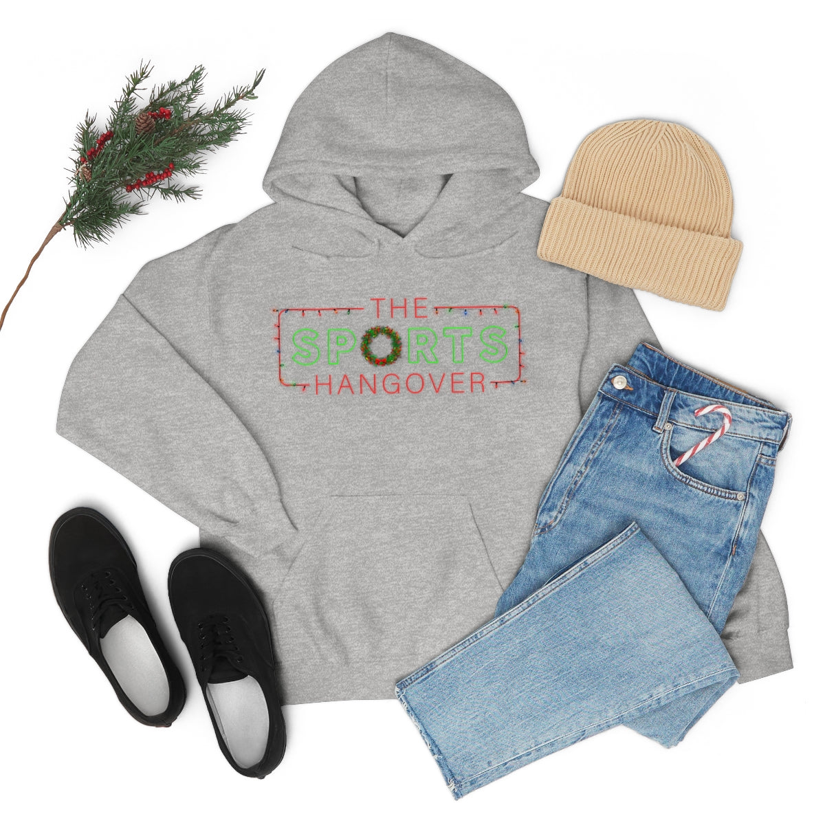 Holiday Hangover Hooded Sweatshirt