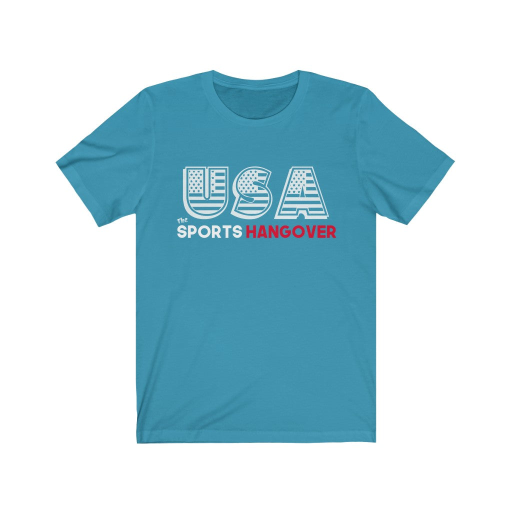U.S.A The Sports Hangover Short Sleeve Tee