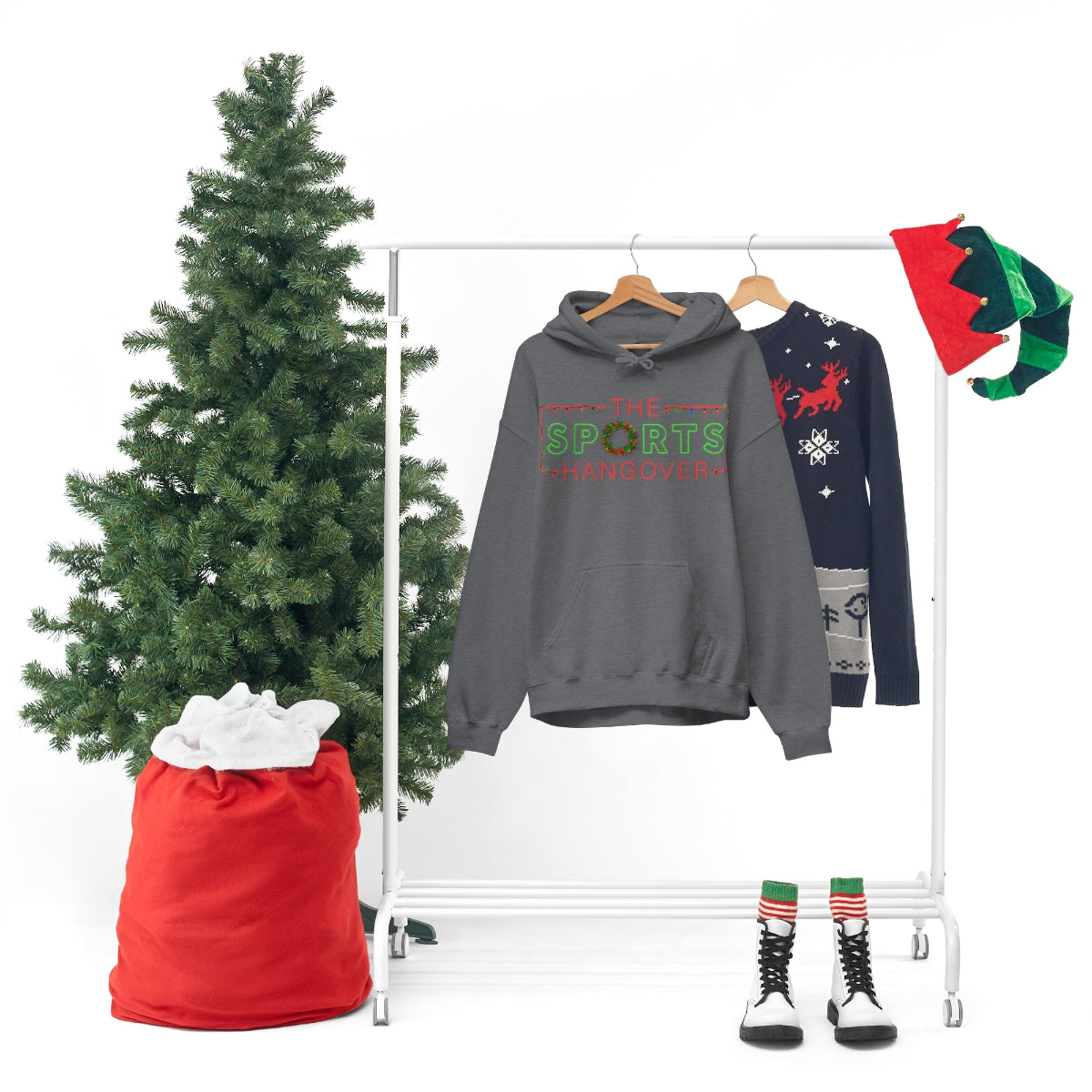 Holiday Hangover Hooded Sweatshirt