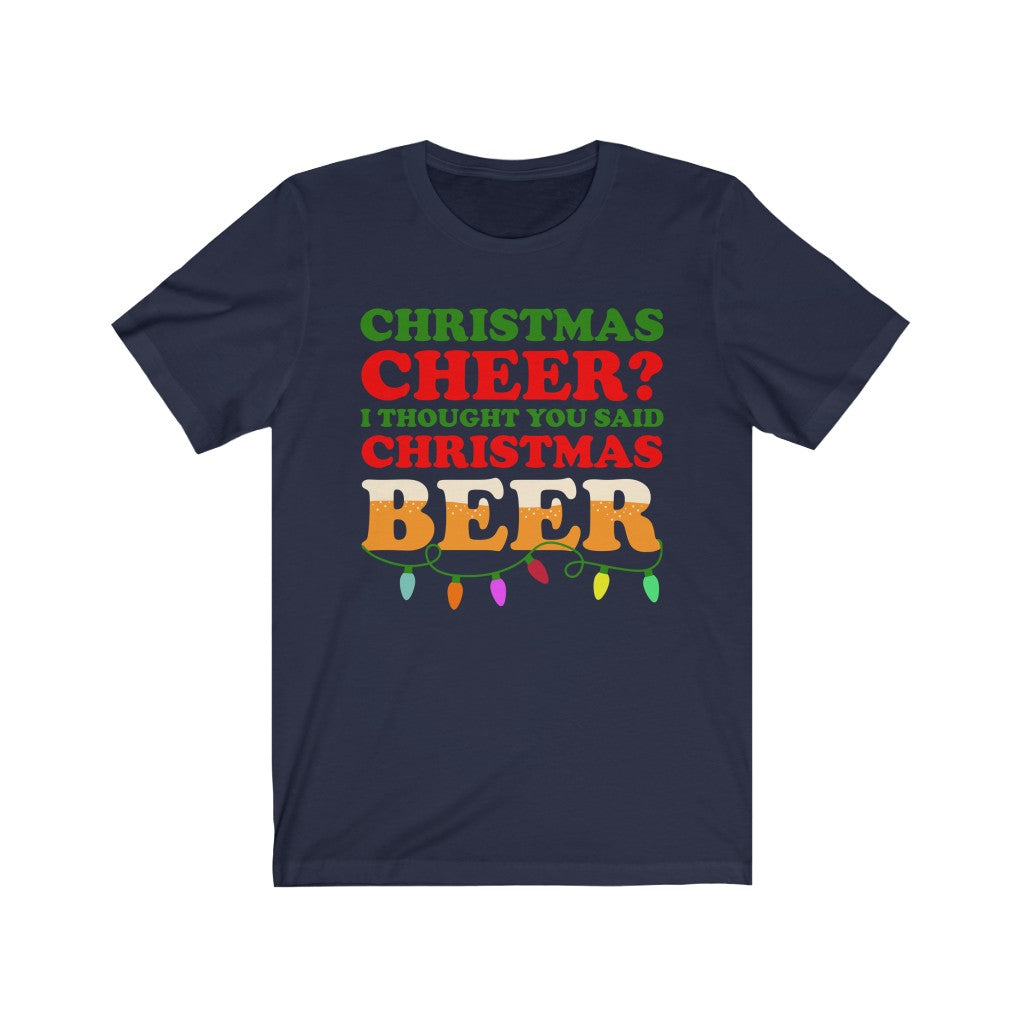 Christmas Beer Short Sleeve Tee