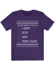 Holiday Checklist Short Sleeve Tee