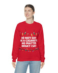 Ugly Christmas Cigs Crewneck Sweatshirt