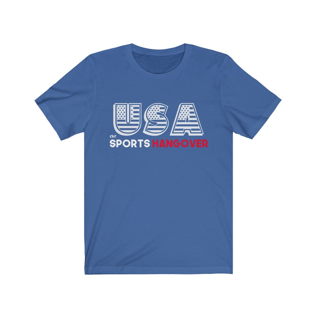 U.S.A The Sports Hangover Short Sleeve Tee