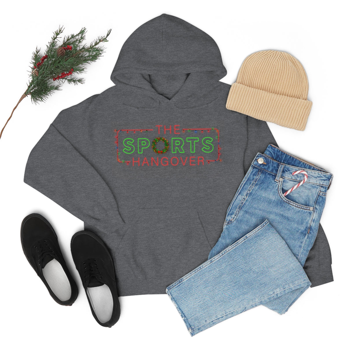 Holiday Hangover Hooded Sweatshirt
