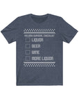 Holiday Checklist Short Sleeve Tee