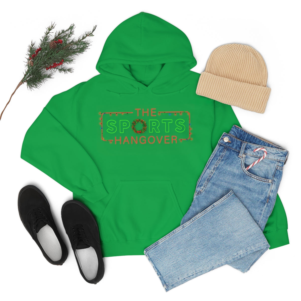 Holiday Hangover Hooded Sweatshirt