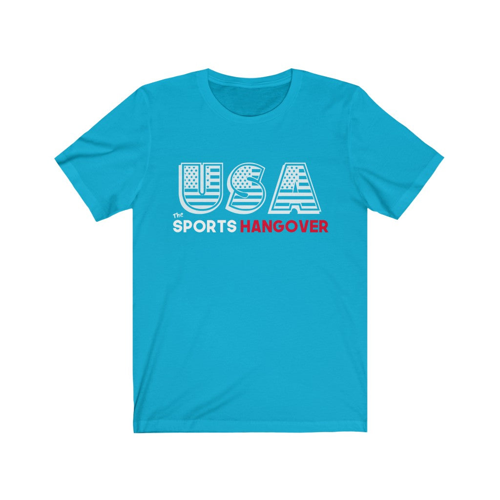 U.S.A The Sports Hangover Short Sleeve Tee