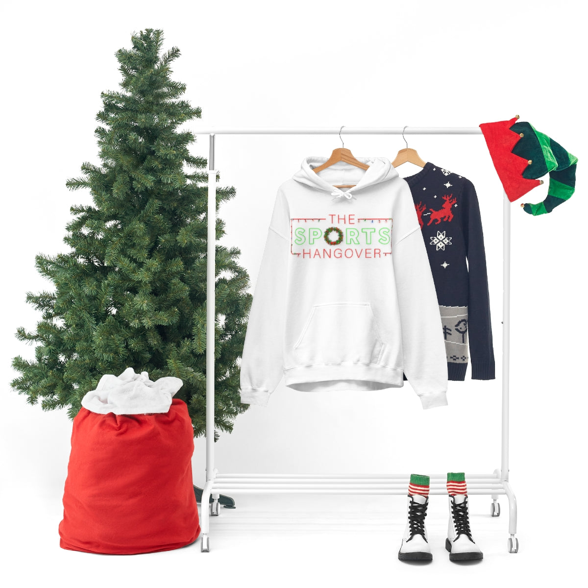 Holiday Hangover Hooded Sweatshirt