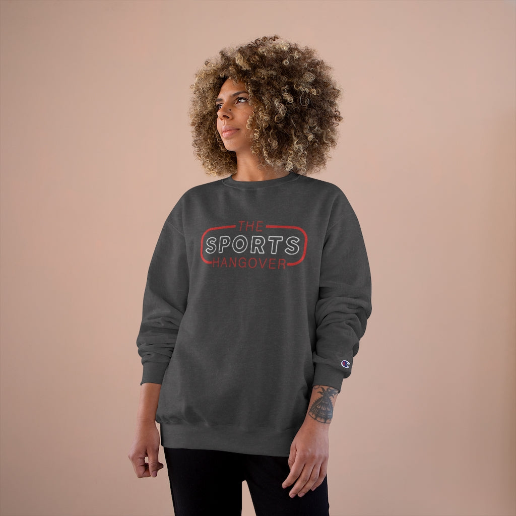 Champion Sweatshirt - The Sports Hangover logo