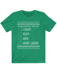 Holiday Checklist Short Sleeve Tee
