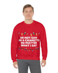 Ugly Christmas Cigs Crewneck Sweatshirt