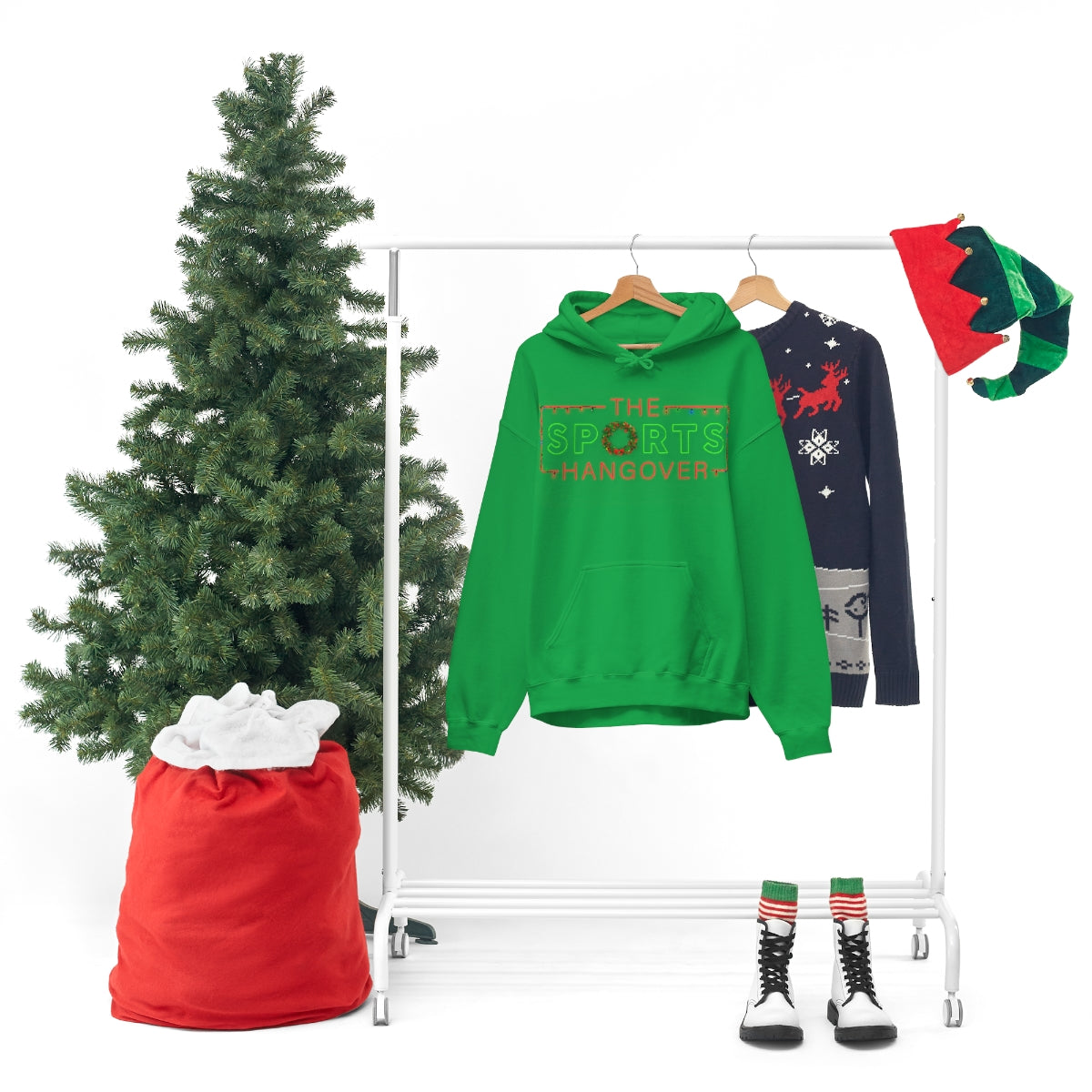 Holiday Hangover Hooded Sweatshirt