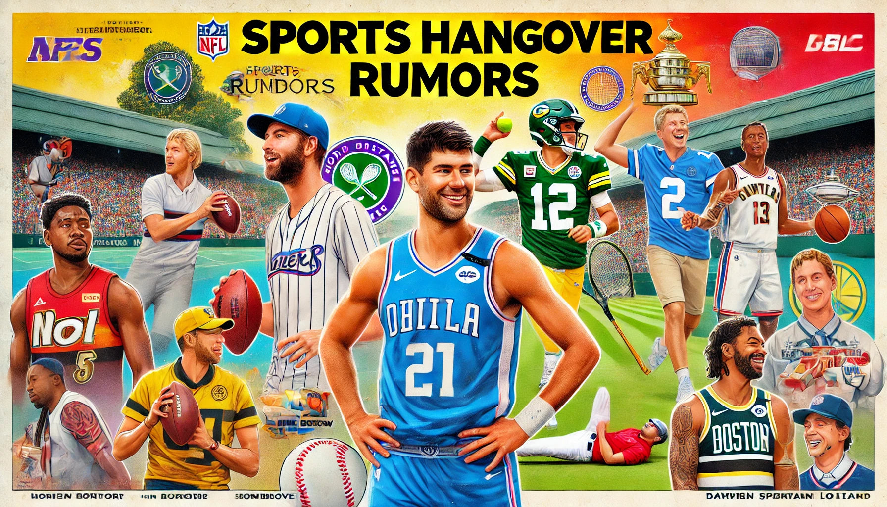 NBA Free Agency Frenzy, Wimbledon Thrillers, and Historic PGA Round