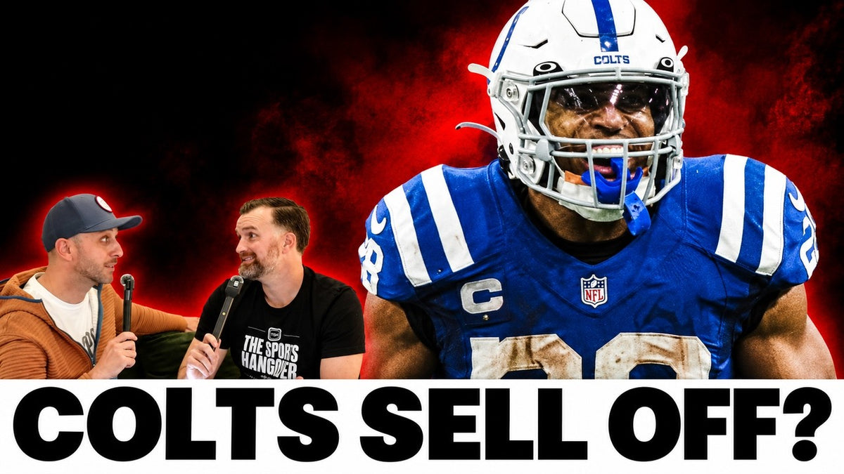 Episode thumbnail for The Sports Hangover, featuring Jonathan Taylor and Caleb Williams