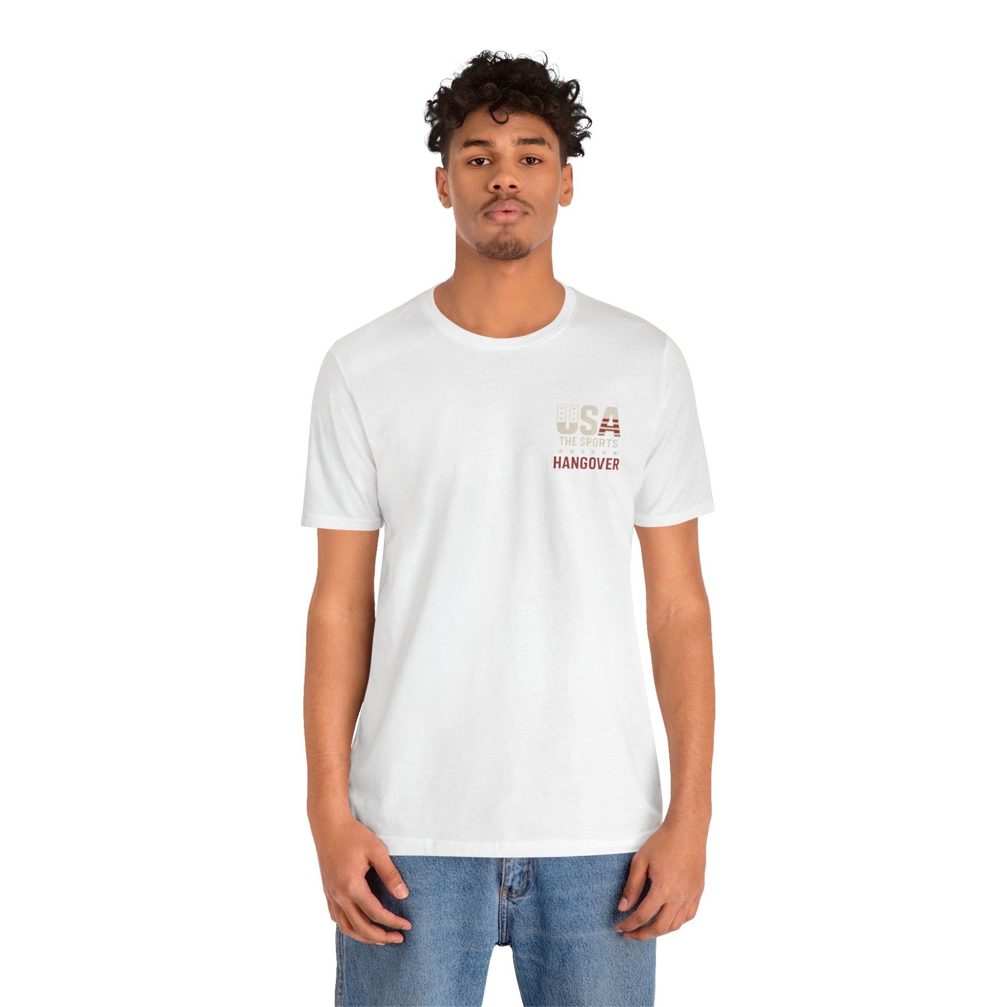 USA Sports Hangover Unisex Tee - Perfect for Game Day Celebrations
