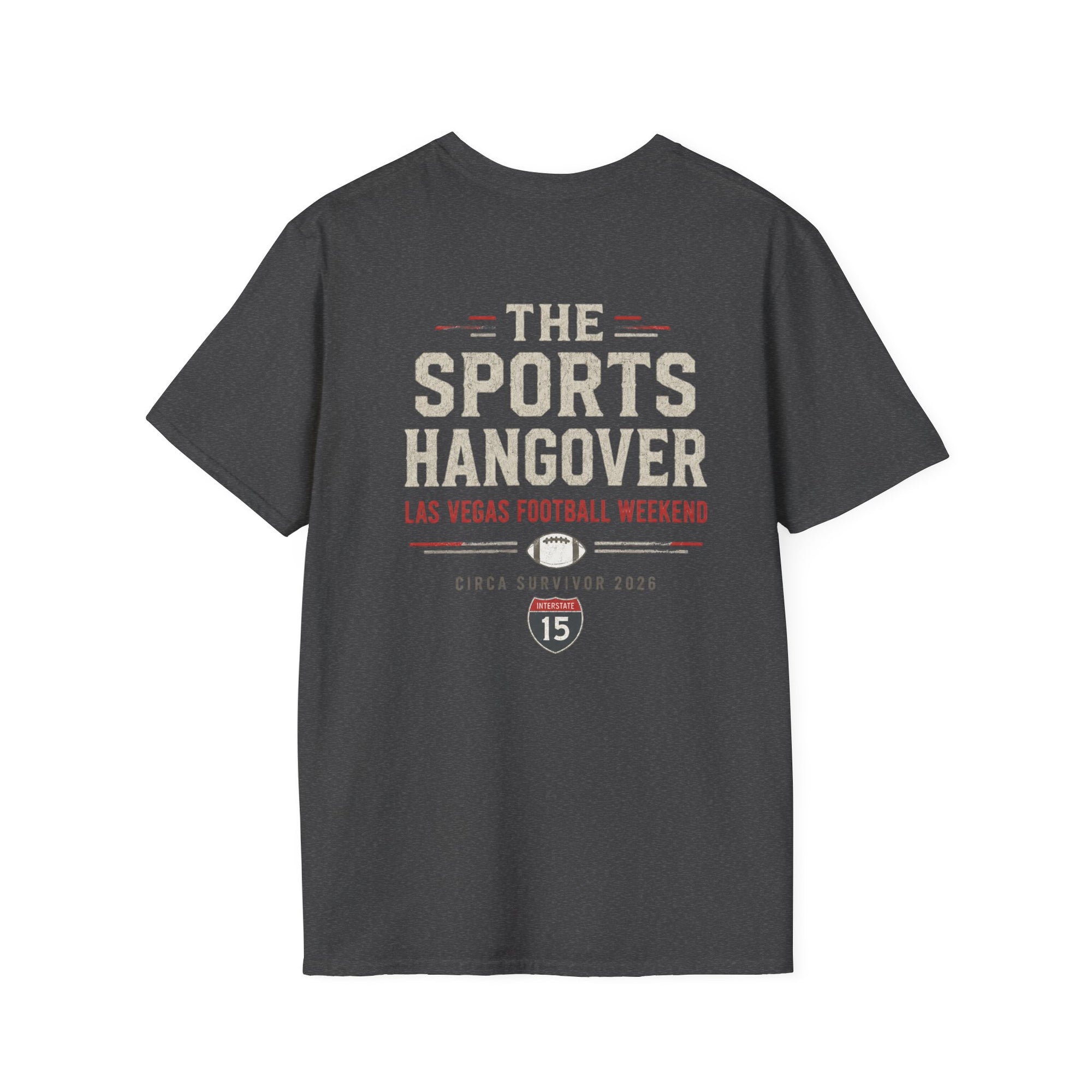 TSH Survivor 2025 Football T-Shirt — Small Chest Logo