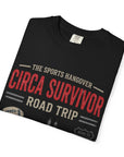 Circa Survivor Road Trip T-Shirt — Las Vegas 2026 "One Pick. No Refunds."