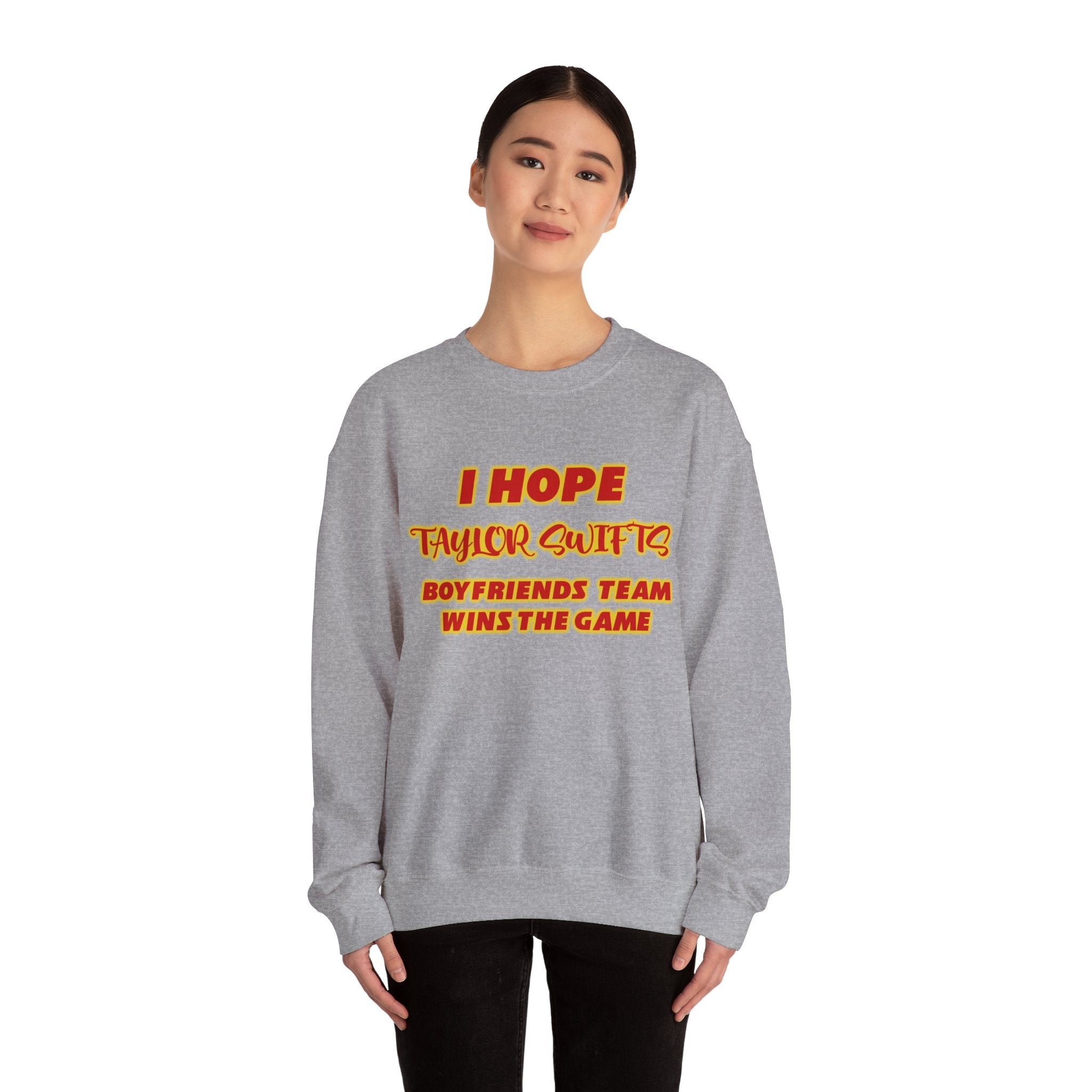 Taylor Swift s Boyfriend Crewneck Sweatshirt TheSportsHangover