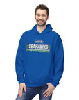 Seahawks Vintage Stripe Hoodie – The Seahawk Hangover Graphic