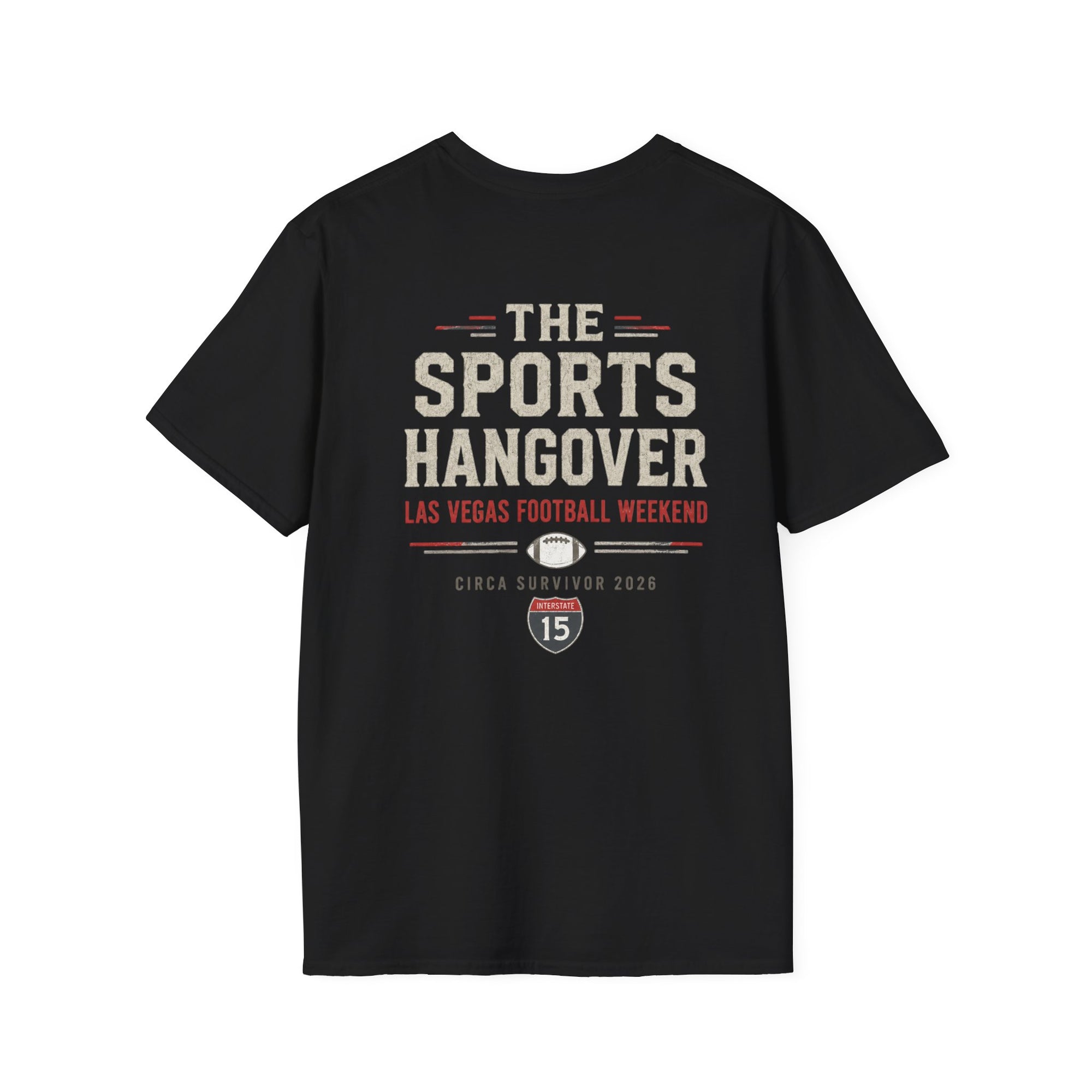 TSH Survivor 2025 Football T-Shirt — Small Chest Logo