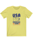 U.S.A Drinking Team  Jersey Short Sleeve Tee