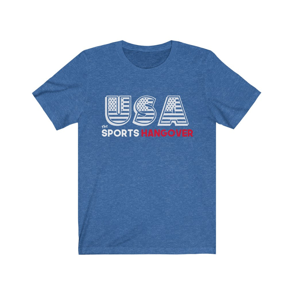 U.S.A The Sports Hangover Short Sleeve Tee