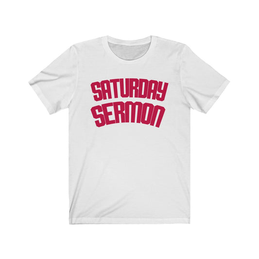 Buckeye's Saturday Sermon Short Sleeve Tee